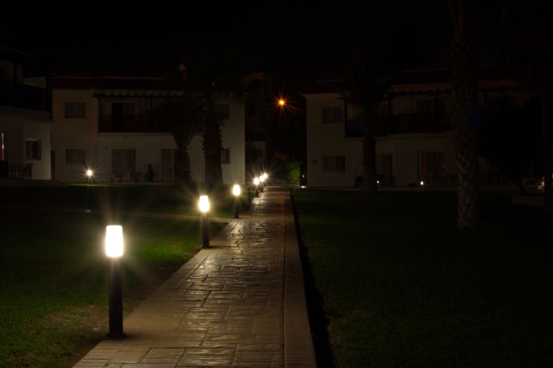 Courtyard Light Installation in Alpharetta, GA