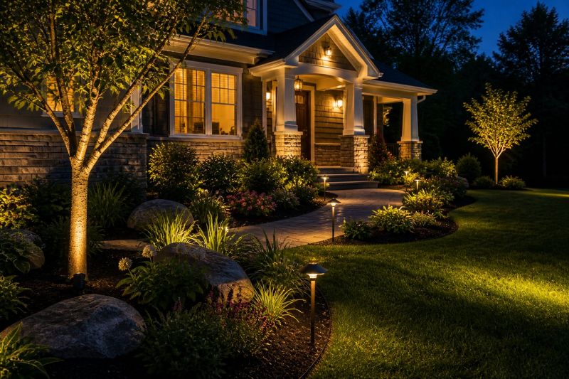 Backyard Lighting Service in Olathe, KS