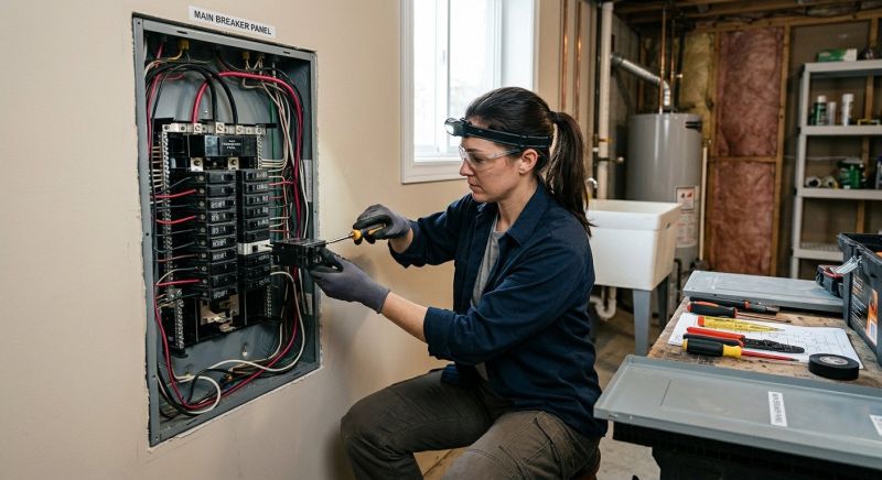 Breaker Panel Wiring in Heber City, UT