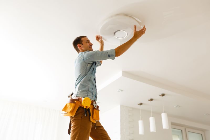 Hanging Light Installation in Olathe, KS